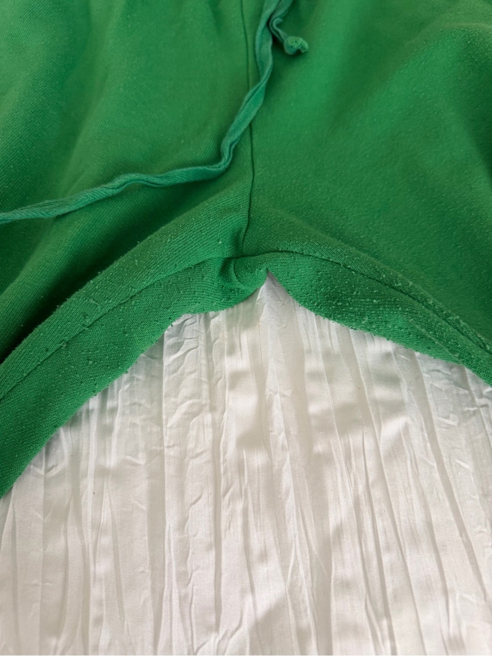 Aviator Nation Green Sweatpants with Yellow Smiley Faces - Picture 4 of 4